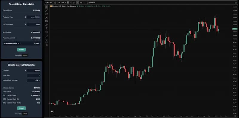 Target-Order Calculator preview